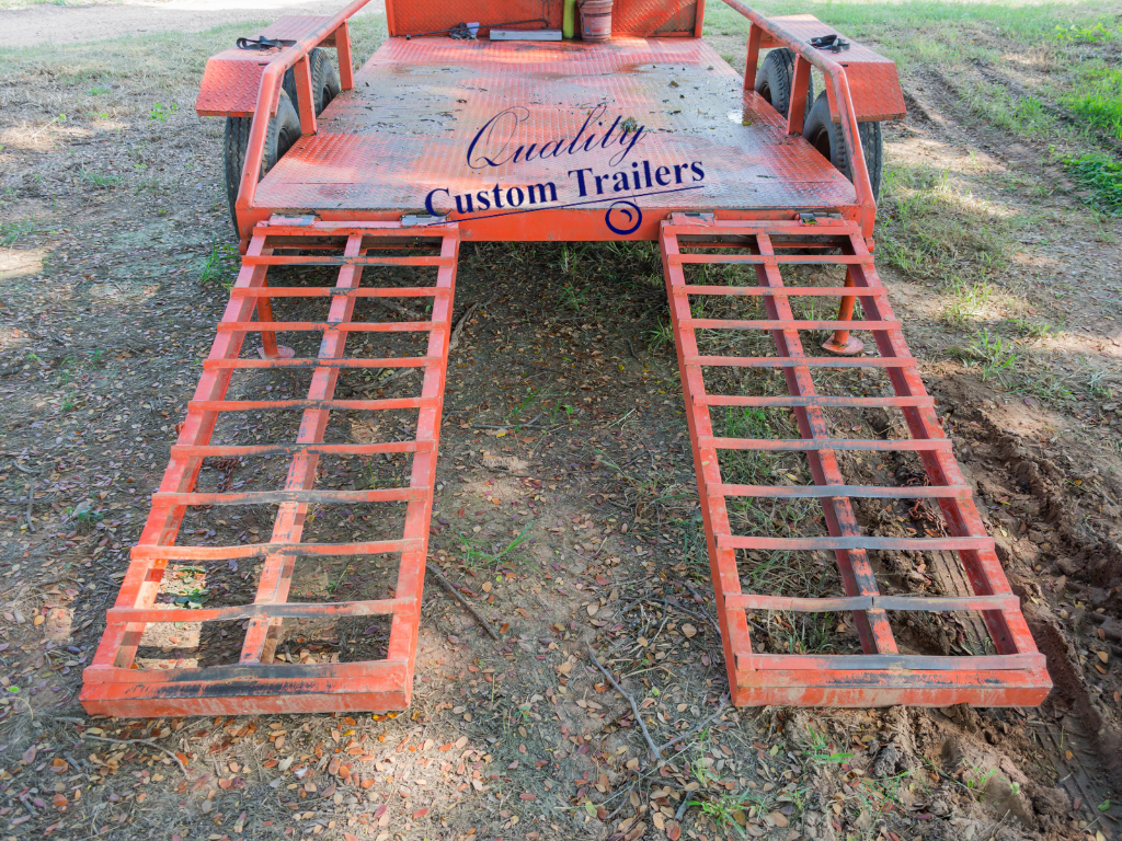 custom flat top trailer, custom tradesman trailers, unique custom trailers 