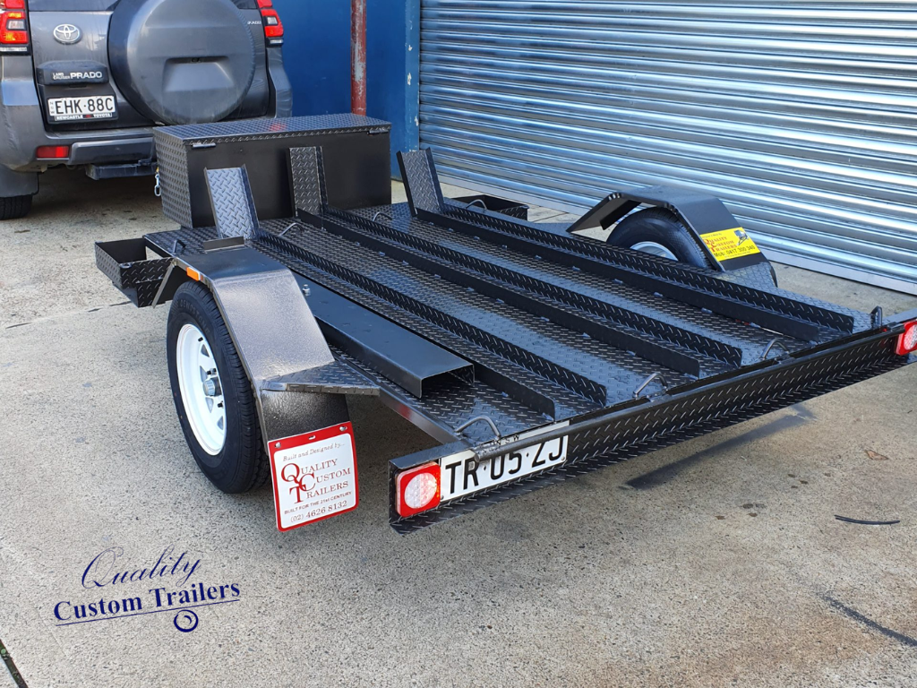 custom motorbike trailers