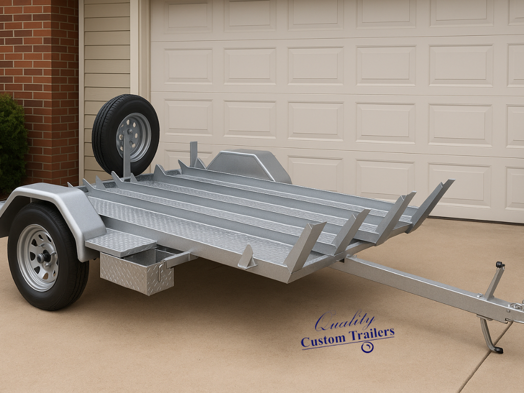 custom motorbike trailers
